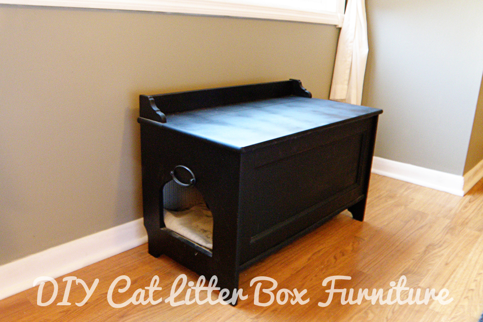 DIY Cat Litter Box Furniture